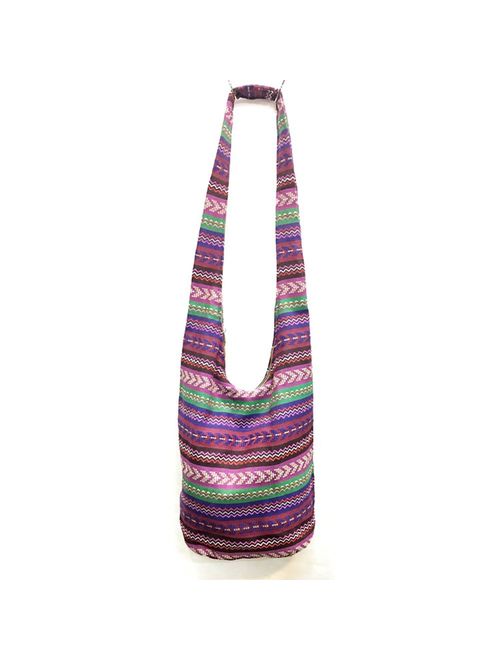 KARRESLY Bohemian Cotton Hippie Crossbody Bag Hobo Sling Bag Handmade Messenger Shoulder Bags