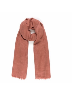 Scarves for Women: Lightweight Solid color Fall Winter Fashion Scarf by MIMOSITO