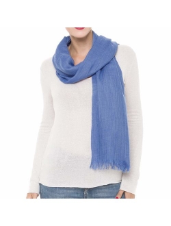 Scarves for Women: Lightweight Solid color Fall Winter Fashion Scarf by MIMOSITO