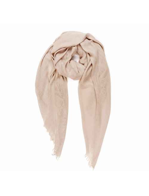 Scarves for Women: Lightweight Solid color Fall Winter Fashion Scarf by MIMOSITO