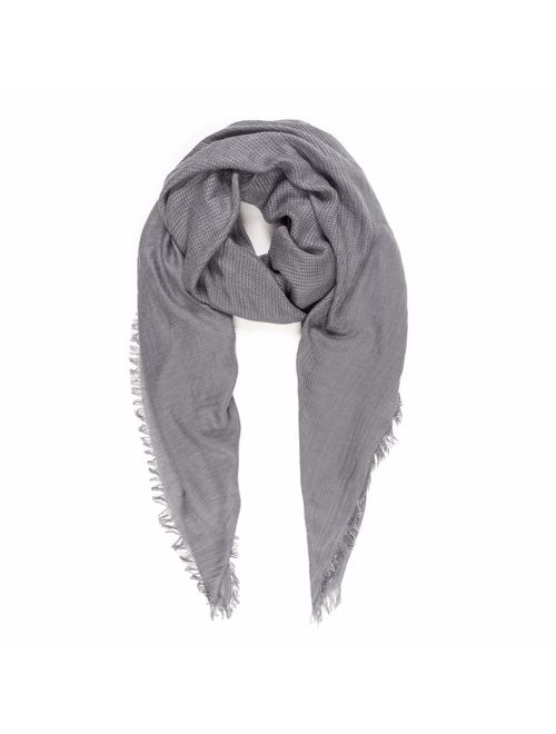 Scarves for Women: Lightweight Solid color Fall Winter Fashion Scarf by MIMOSITO