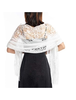 Women's Boho Bohemian Soft Blanket Oversized Fringed Scarf Wraps Shawl Sheer Gift