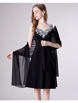 Soft Chiffon Scarve Shawls Wraps for Dresses Women Accessories