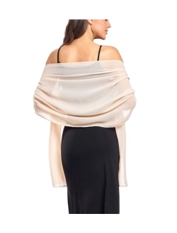 Soft Chiffon Scarve Shawls Wraps for Dresses Women Accessories