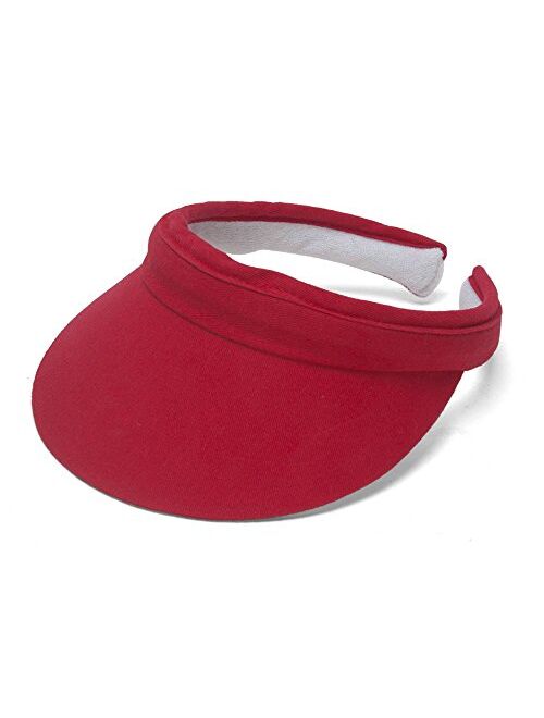 TOP HEADWEAR Sports Cotton Twill Visor