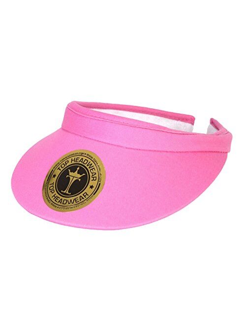 TOP HEADWEAR Sports Cotton Twill Visor