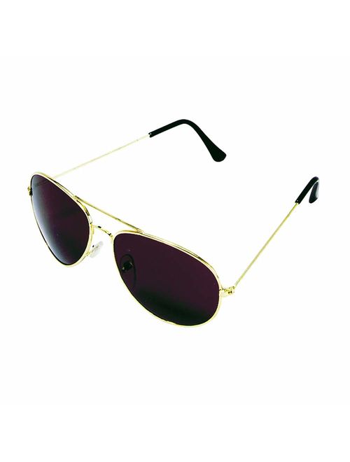 Dark Aviator Sunglasses