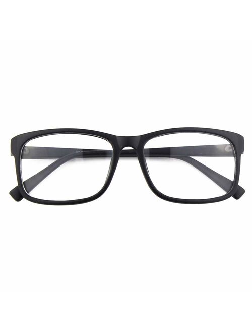 Happy Store CN12 Casual Fashion Basic Square Frame Clear Lens Eye Glasses...