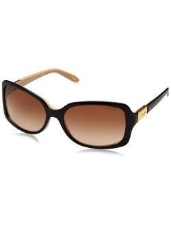 Ralph by Ralph Lauren Women's RA5130 Rectangular Sunglasses