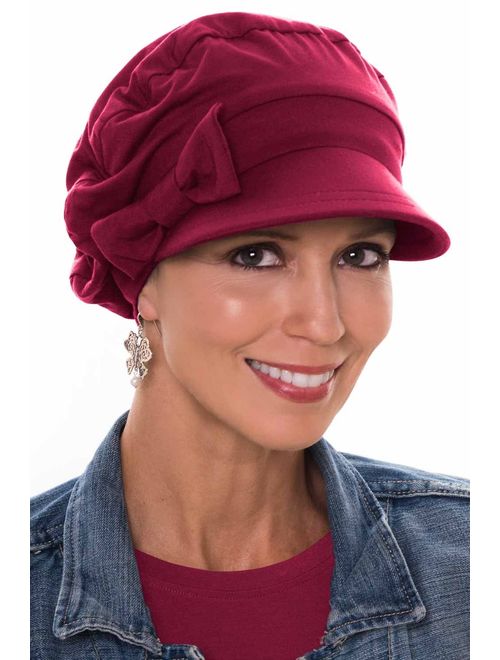 Versatility Newsboy Hat-Caps for Women with Chemo Cancer Hair Loss