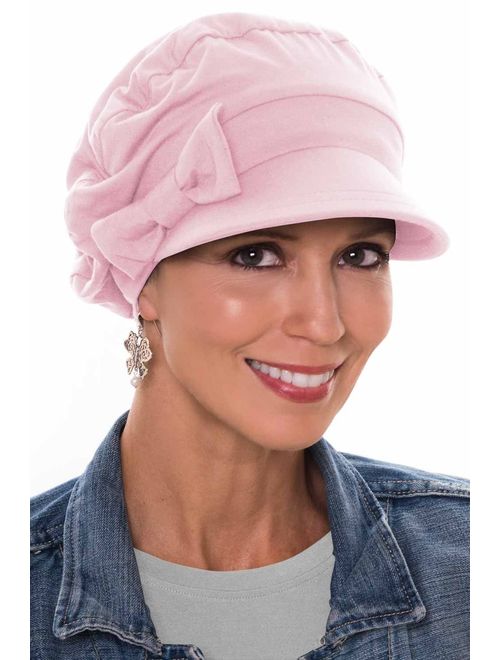 Versatility Newsboy Hat-Caps for Women with Chemo Cancer Hair Loss