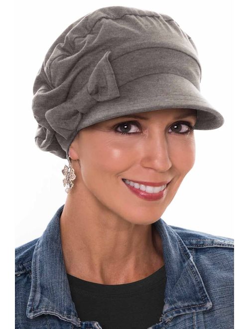 Versatility Newsboy Hat-Caps for Women with Chemo Cancer Hair Loss