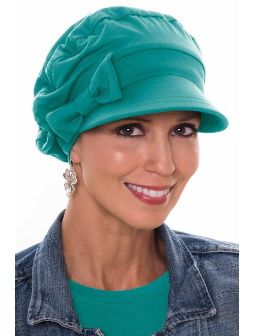 Versatility Newsboy Hat-Caps for Women with Chemo Cancer Hair Loss