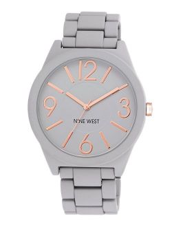 Women's NW/1678GYRG Watchme Analog Display Japanese Quartz Grey Bracelet Watch