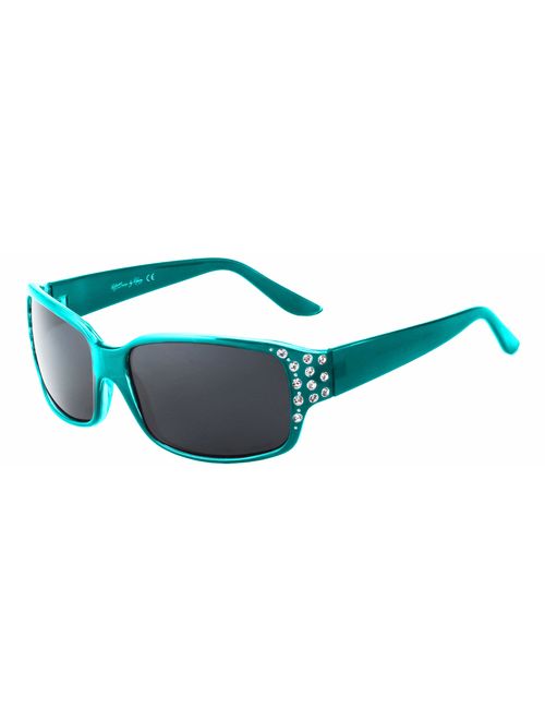 Polarized Sunglasses for Women - Premium Fashion Sunglasses - HZ Series Diamante Womens Designer Sunglasses