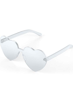 Maxdot Heart Shape Sunglasses Party Sunglasses