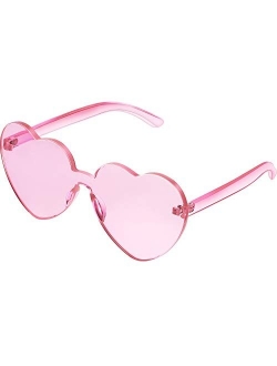 Maxdot Heart Shape Sunglasses Party Sunglasses