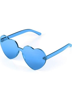 Maxdot Heart Shape Sunglasses Party Sunglasses