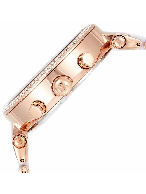 Michael Kors Women's Parker Rose Gold-Tone Watch MK5774