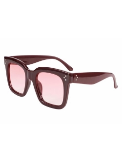 Vintage Women Butterfly Sunglasses Designer Luxury Square Gradient Sun Glasses Shades B2486