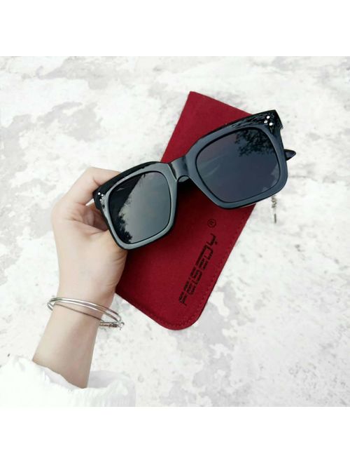 FEISEDY Vintage Women Butterfly Sunglasses Designer Luxury Square Gradient Sun Glasses Shades B2486