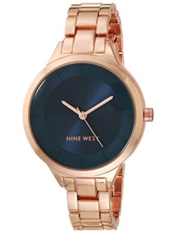 Women's NW/2225 Rose Gold-Tone Accented Bracelet Watch