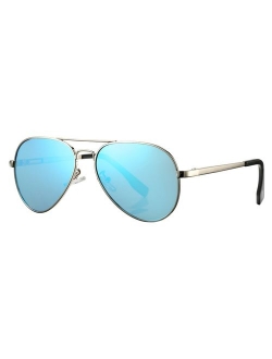 Polarized Aviator Sunglasses for Small Face Women Men Juniors UV400 Protection - Sizes from Kids to Adults ...