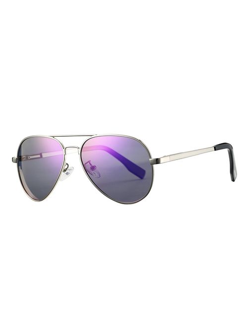 Polarized Aviator Sunglasses for Small Face Women Men Juniors UV400 Protection - Sizes from Kids to Adults ...