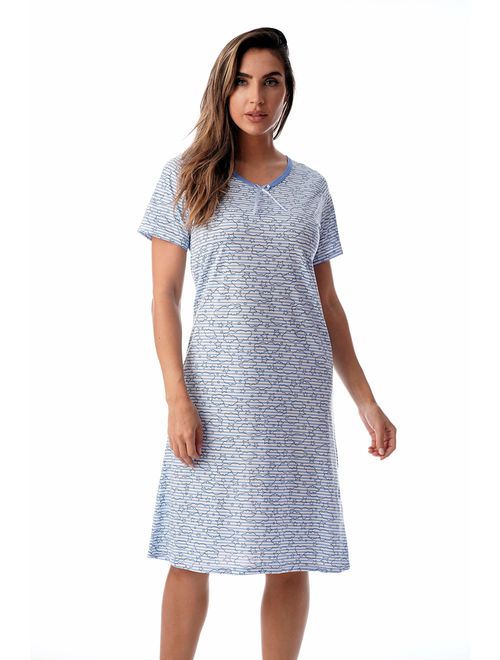 Just Love Womens Nightgown Sleep Dress