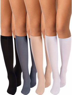 SATINIOR Women Knee Socks Boot Stockings High Socks Cosplay Socks for Christmas Festival Party Decorations