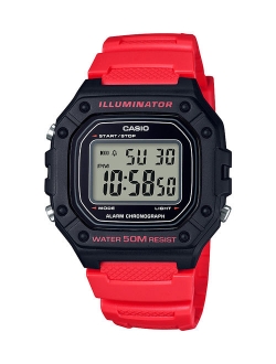 Men's Large Case Digital Sport Watch - Orange/Black W218H-4B2