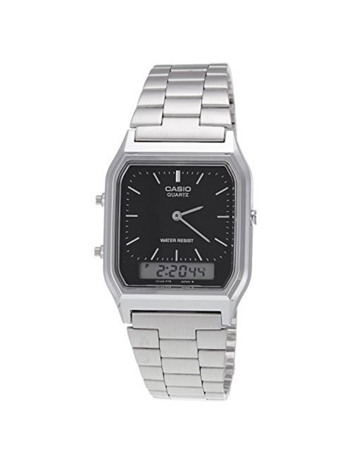 Casio ANALOG DIGITAL MENS WATCH DUAL TIME AQ-230 AQ230A