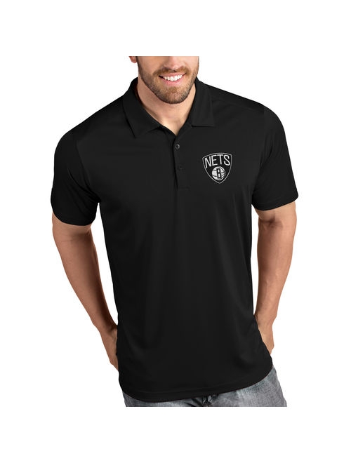 Brooklyn Nets Antigua Tribute Polo - Black