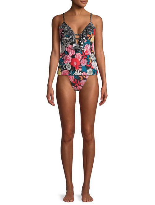 time and tru swimwear one piece