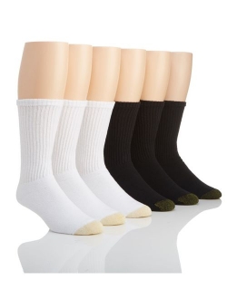 Men's Full Cushion Cotton Crew Socks, 3 Pairs