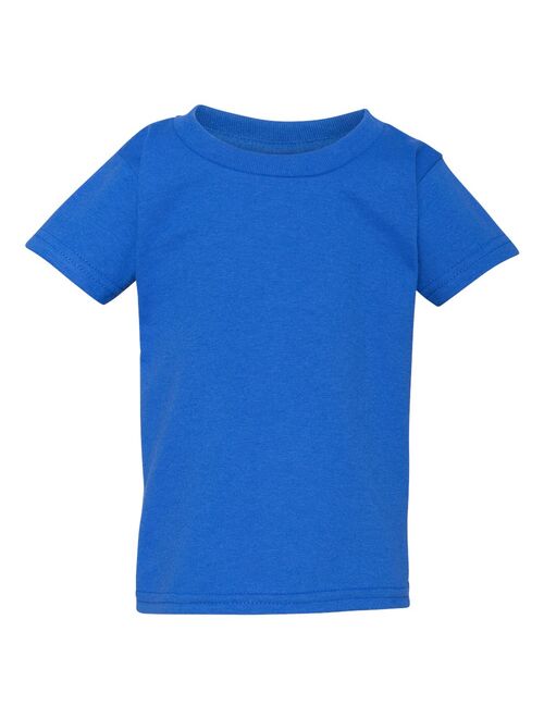 Gildan Little Boys' Taped Neck Heavy Preshrunk T-Shirt, 6T, Light Blue