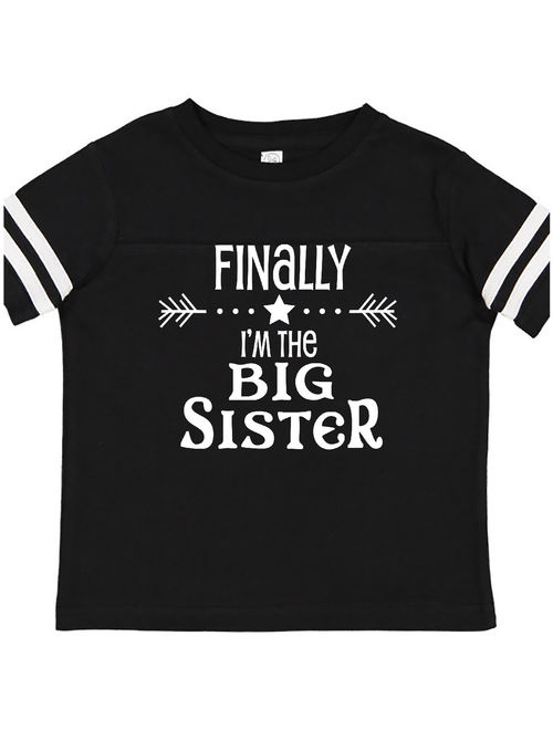 Finally I'm the Big Sister Toddler T-Shirt