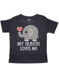 My Auntie Loves Me Niece Gift Toddler T-Shirt