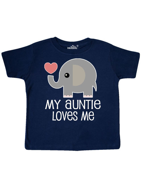 My Auntie Loves Me Niece Gift Toddler T-Shirt