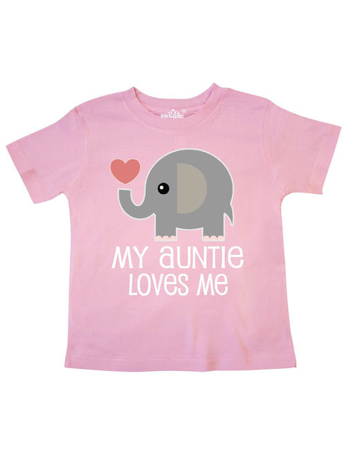 My Auntie Loves Me Niece Gift Toddler T-Shirt