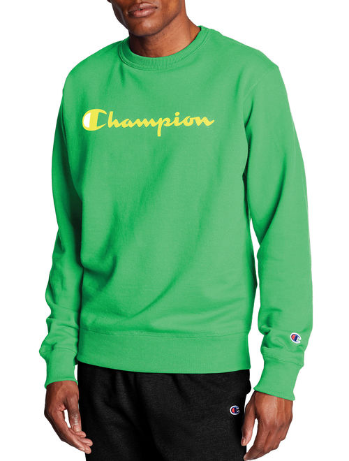 Champion Men's Powerblend Graphic Crewneck Sweatshirt, up to Size 2XL