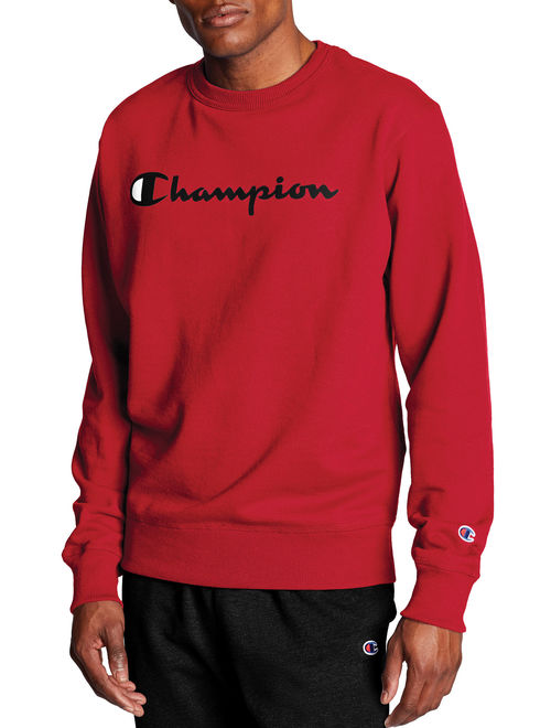 Champion Men's Powerblend Graphic Crewneck Sweatshirt, up to Size 2XL