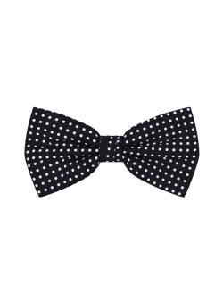 Polka Dot Print Men's Polka Dotted Pretied Bowtie