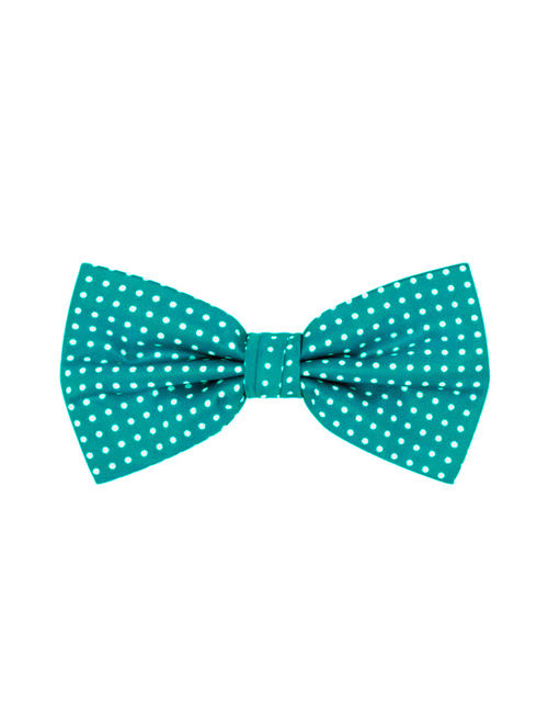 Jacob Alexander Polka Dot Print Men's Polka Dotted Pretied Bowtie