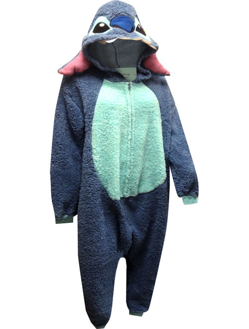 MJC Men's Lilo And Stitch Dress Like Stitch One Piece Costume Pajama