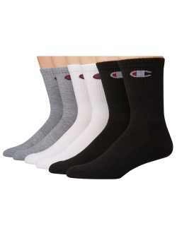 Men's Logo Crew Socks, 6 Pack