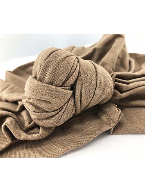 DANMY Women's Autumn Winter Knotted Hat Wrap Cap India's Hat Turban Headwear