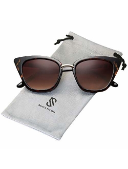 Cat Eye Brand Designer Sunglasses Fashion UV400 Protection Glasses SJ2052