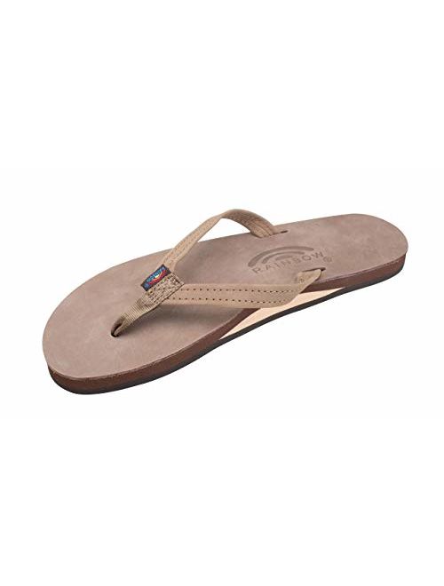 Rainbow Sandals Women's Single Layer Premier Leather Narrow Strap