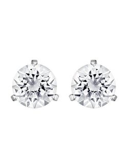 Solitaire Pierced Earrings 1800046